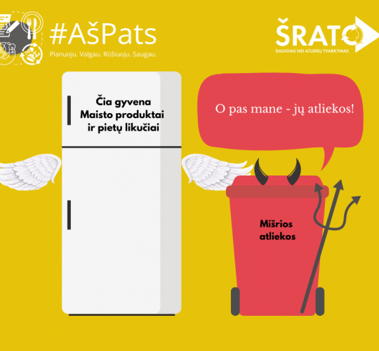 Norite išvengti maisto švaistymo – šaldykite!